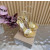 Christian Louboutin Gold Metallic 150mm Platform Ankle‑Strap High‑Heel Sandals