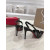 Christian Louboutin Black Patent 100mm Heel Slingback Pointed‑Toe Pumps