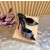 Christian Louboutin Black‑Base Dalmatian Pony Hair 100mm Stiletto Heel Mules