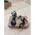 Christian Louboutin Black Satin 100mm Stiletto Heel Ankle‑Strap Open‑Toe Sandals