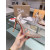 Christian Louboutin White Leather Trim PVC Crystal‑Studded 100mm Stiletto heel Pumps