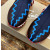 Christian Louboutin Colorful Zig‑Zag Knit Sock Ankle Boots Serrated Sole