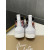 Christian Louboutin Colorful Graffiti Print Silver‑Spiked High‑Top Sneakers