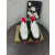 Christian Louboutin White‑Black Spiked Chunky Lace‑Up Sneakers Red Lining