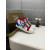 Christian Louboutin White LOVE Graffiti Print High‑Top Sneakers