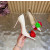 Christian Louboutin Ivory Satin Multicolor Fabric Flower 100mm Stiletto Heel Pumps