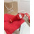 Christian Louboutin Red Patent Peep‑Toe Kitten Heel Mules