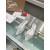 Christian Louboutin Silver Transparent PVC Bow Crystal Pointed‑Toe Flat Pumps