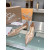 Christian Louboutin Clear PVC Gold Crystal Pointed‑Toe Flat Pumps