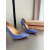 Christian Louboutin Periwinkle Patent Leather 100mm Stiletto Heel Kate Pumps