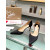 Christian Louboutin Black Satin Half‑d'Orsay Pointed‑Toe 100mm heel Pumps