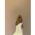 Christian Louboutin Champagne Satin 120mm Heel Tie‑Ankle Stiletto Sandals