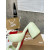 Christian Louboutin Mint Green Leather 55mm heel Slide Sandals