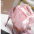 Christian Louboutin Pastel Pink Satin Checkerboard Crystal Tulle Ruffle 100mm Stiletto Heel Pumps