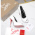Christian Louboutin Lady Z 120 White Patent Peep‑Toe Platform Stiletto Heel Pumps