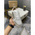 Christian Louboutin White Leather Silver Crystal‑Encrusted Low‑Top Sneakers