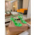 Christian Louboutin Green Patent Studded Ankle‑Strap Stiletto Heel Sandals 120mm heel