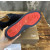 Christian Louboutin Navy Suede Black‑Spiked Low‑Top Sneakers
