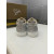 Christian Louboutin Blue‑Silver Crystal Patchwork Lace‑Up Casual Sneakers