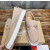 Christian Louboutin Nude Nubuck Metal‑Stud Slip‑On Loafers