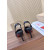 Christian Louboutin Black Leather 85mm Pointed Toe Slingback Pumps