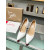 Christian Louboutin White Patent Leather Pointed‑Toe 120mm High Heel Pumps
