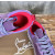 Christian Louboutin Loubishark Purple Leather Sneakers