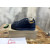 Christian Louboutin Navy Suede Black‑Spiked Low‑Top Sneakers