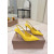 Christian Louboutin Yellow Patent Pointed‑Toe Slingback Stiletto Heel Pumps
