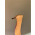 Christian Louboutin Orange Patent 55mm Metal‑Tip Pointed Toe Kitten Heel Pumps