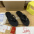 Christian Louboutin Black Embossed‑Logo Studded Flip‑Flop Sandals