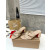 Christian Louboutin Beige Leather Studded 55mm heel Slide Sandals