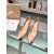 Christian Louboutin Nude Patent Leather Scalloped Pointed‑Toe 120mm High Heel Pumps