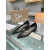 Christian Louboutin Black Mesh Crystal‑Dot Flat Pointed Pump