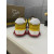 Christian Louboutin Two‑Tone Suede Shark Tooth Sole Low‑Top Sneakers