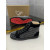 Christian Louboutin Black Suede Full Silver‑Spiked High‑Top Sneakers