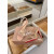 Christian Louboutin Nude Leather Studded Crisscross Slingback High Heel Sandals 100mm heel