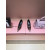 Christian Louboutin Brown Patent Metal‑Tip Pointed Toe Kitten Heel Pumps