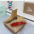 Christian Louboutin Tan Suede Silver‑Spiked Chelsea Ankle Boots Block Heel