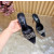 Christian Louboutin Black‑Base Dalmatian Pony Hair 100mm Stiletto Heel Mules