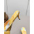 Christian Louboutin Yellow Watercolor‑Print Satin Bow Mule Kitten Heel Sandals 55mm heel