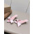 Christian Louboutin Pink Satin Oversized‑Bow Pointed‑Toe Mule Kitten Heel Sandals 55mm heel