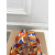 Christian Louboutin Abstract Print Satin 100mm Spiral Heel Mule Sandals
