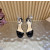 Christian Louboutin Black Patent Bow Pointed‑Toe Stiletto Heel Pumps