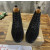 Christian Louboutin Black Suede Full‑Spike High‑Top Sneakers