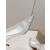 Christian Louboutin White Mesh 85mm Stiletto Heel Pointed‑Toe Pumps