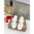 Christian Louboutin White Leather 55mm heel Slide Sandals
