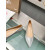 Christian Louboutin Silver Woven Metallic Pointed‑Toe Low‑Wedge Heel Flats