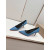 Christian Louboutin Sky Blue Patent Leather 85mm Stiletto Heel Pointed‑Toe Pumps