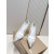 Christian Louboutin White Mesh 85mm Stiletto Heel Pointed‑Toe Pumps